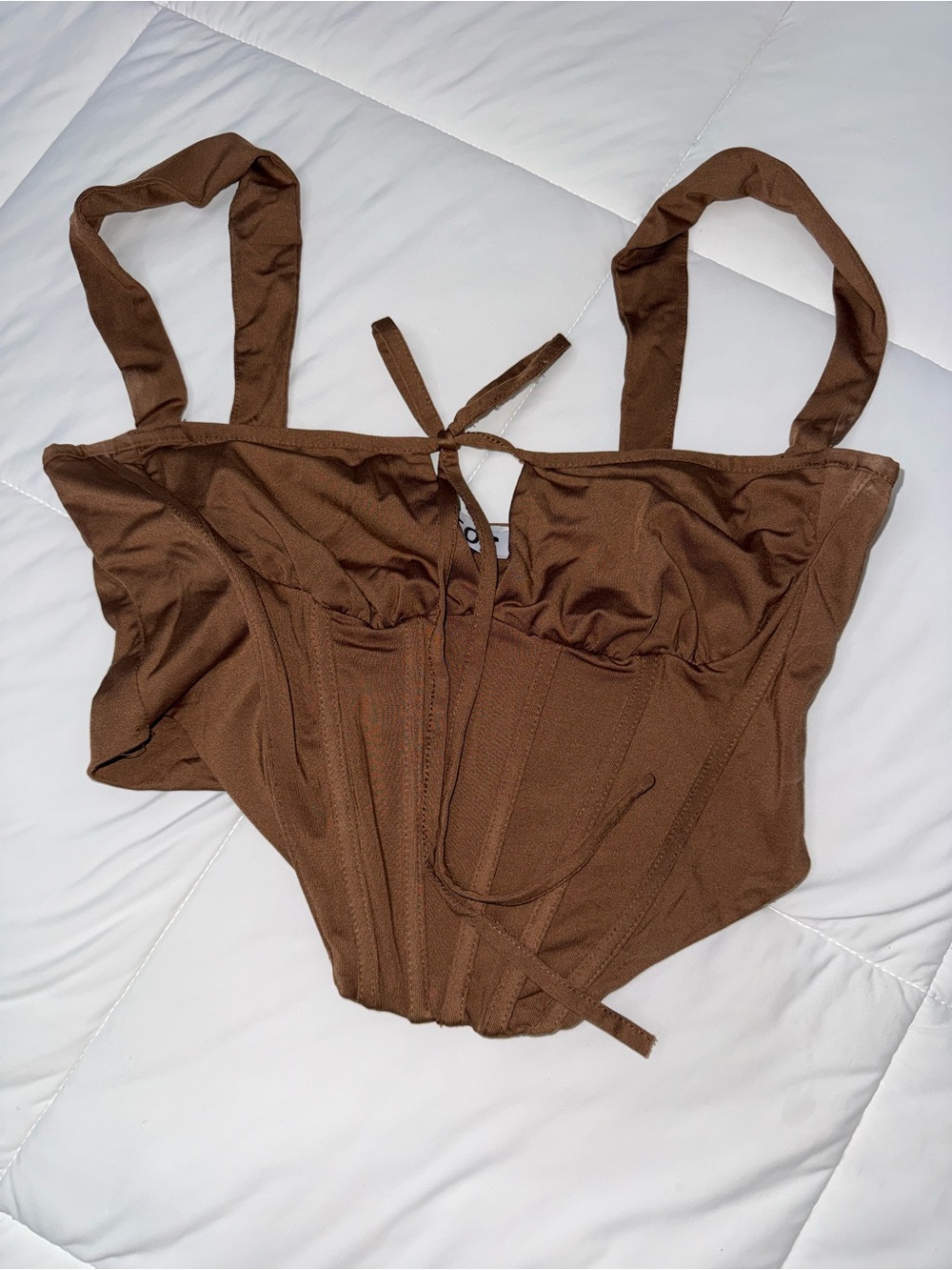 Brown Women's Corset Top - Brand: